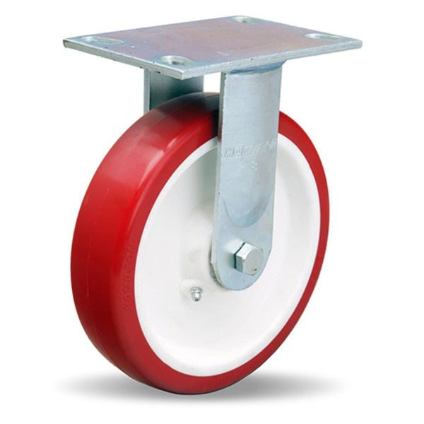 Rigid Caster, Gs 8X2 Poly-Tech
