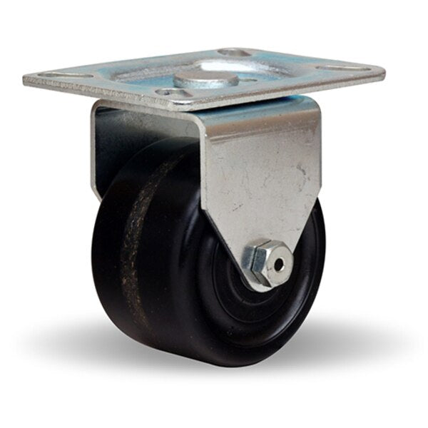 Rigid Caster, Hl 3X1-3/4 PlasteXWheel