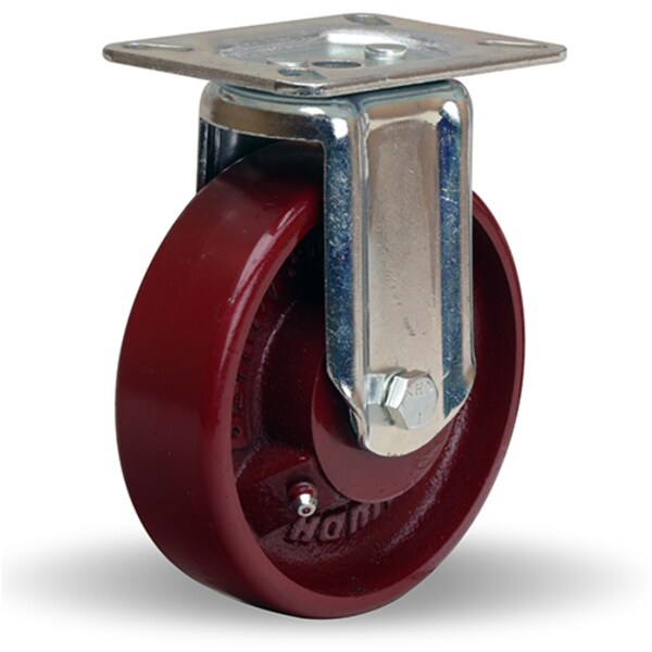 Rigid Caster, Hl 5X1-1/2 Metal