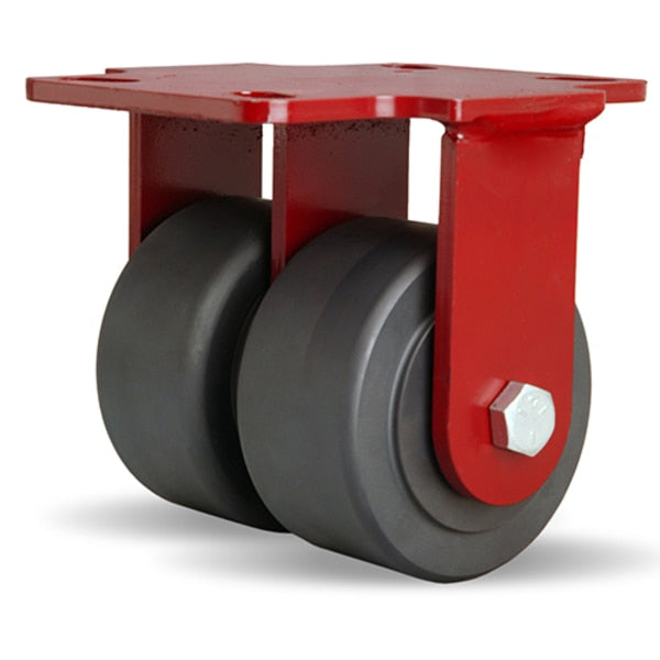 Rigid Caster, Hs2 4X2 Nylast