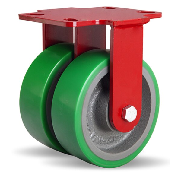 Rigid Caster, Hs2 6X2 Duralast