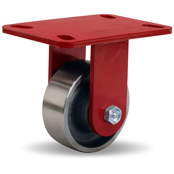 Rigid Caster, Hs 4X1-1/2 Forged Whl