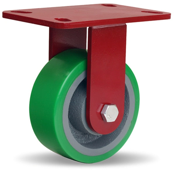 Rigid Caster, Hs 5X2 Duralast