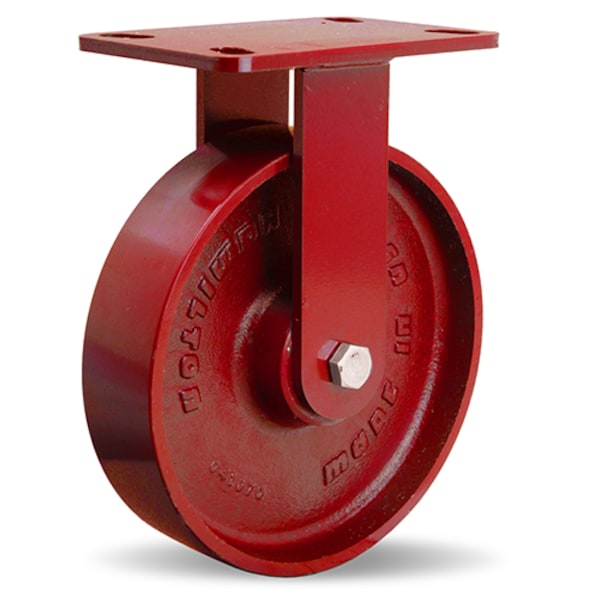 Rigid Caster, Hs 8X2 Metal