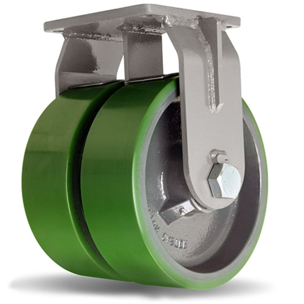 Rigid Caster, Mdd Dual 12X3 Duralast