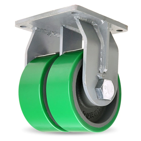 Rigid Caster, Mdd Dual 8X3 Duralast