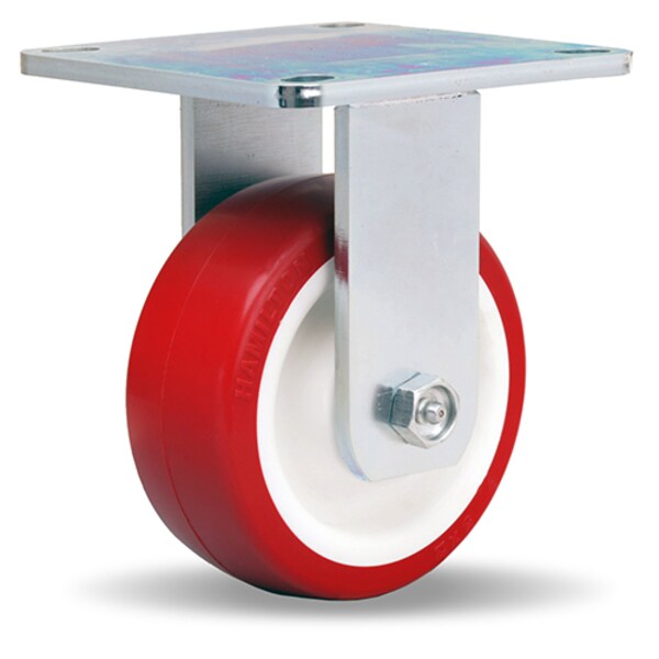 Rigid Caster, Ms 5X2 Poly-Tech