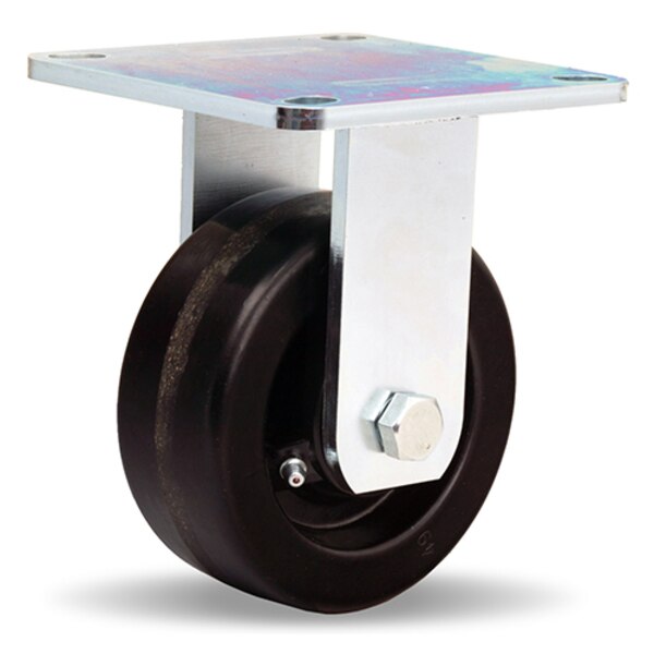 Rigid Caster, Ms 5X2 Plastex