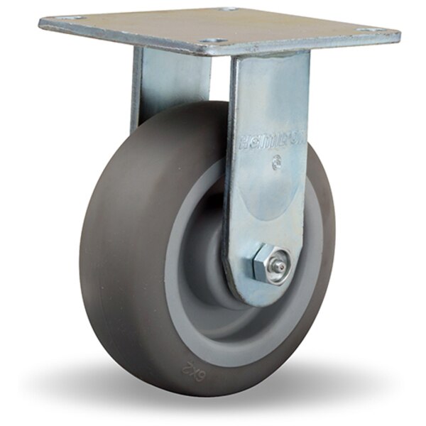Rigid Caster, w/6X2In Versa-Tech Wheel