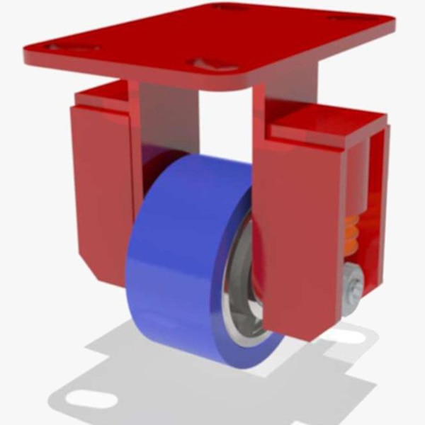 Rigid Spring, Loaded Hs 4X2 Poly-Soft