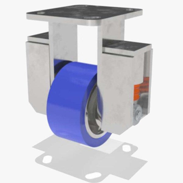 Rigid Spring, Loaded Wh 4X2 Poly-Soft