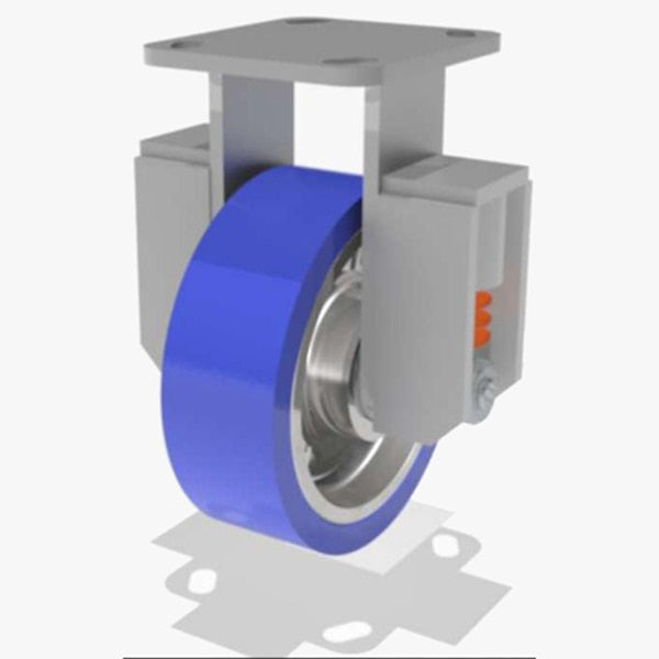 Rigid Spring, Loaded Wh 6X2 Poly-Soft