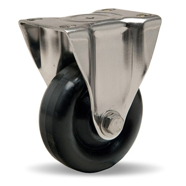 Rigid Caster, Stl 3-1/2X1-3/8 Aqualite