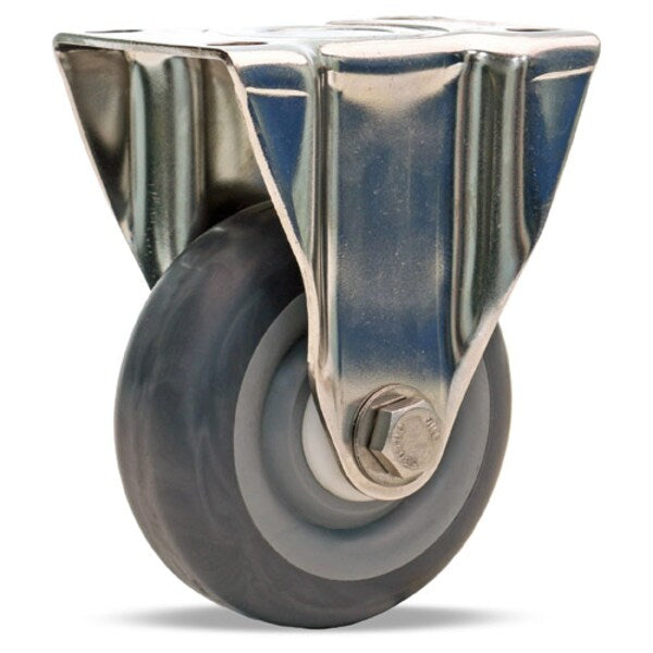 Rigid Caster, Stl 3X1-3/8 Versa-Tech Whl