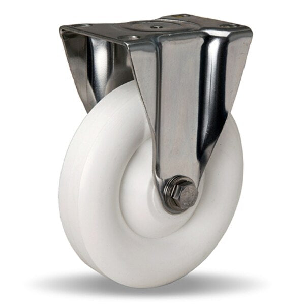 Rigid Caster, Stl 5X1-3/8 Aqualite Whl