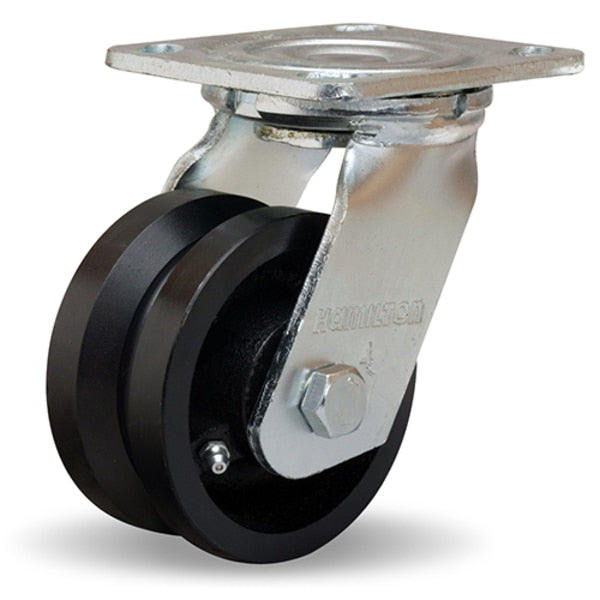 Swivel Caster, 52 5X2 V-Grooved