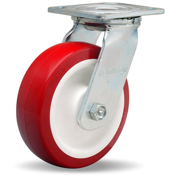 Swivel Caster, 52 6X2 Poly-Tech