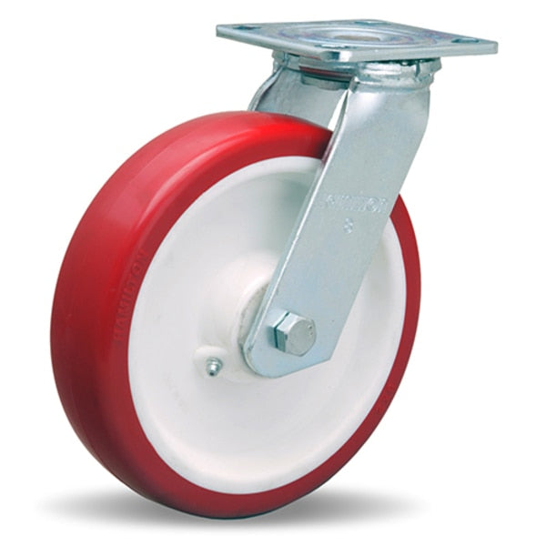 Swivel Caster, 52 8X2 Poly-Tech