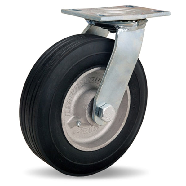 Dual Wheel Cush-N-Tuf Swivel Caster, 10