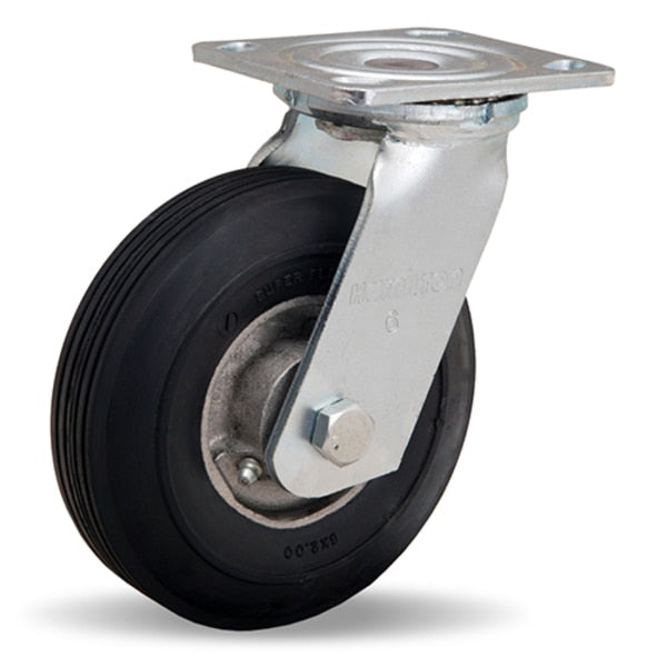 Dual Wheel Cush-N-Tuf Swivel Caster, 6