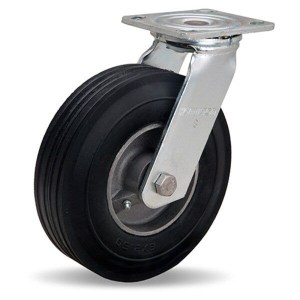 Dual Wheel Cush-N-Tuf Swivel Caster, 8