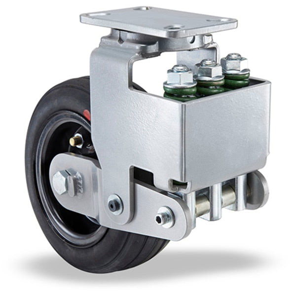 Aerospace Spring Loaded Forge Master Swivel Caster, 12