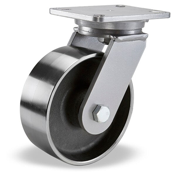Swivel Caster, Ch 8X3 Forged Steel