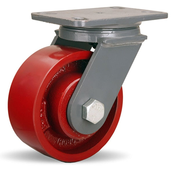 Extended Service Swivel Caster, 6
