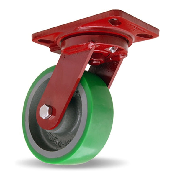 Heavy Service Swivel Caster, 6