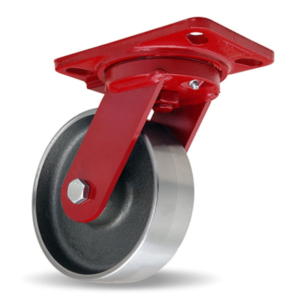 Heavy Service Swivel Caster, 6