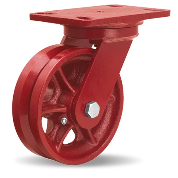 Heavy Service Swivel Caster, 6