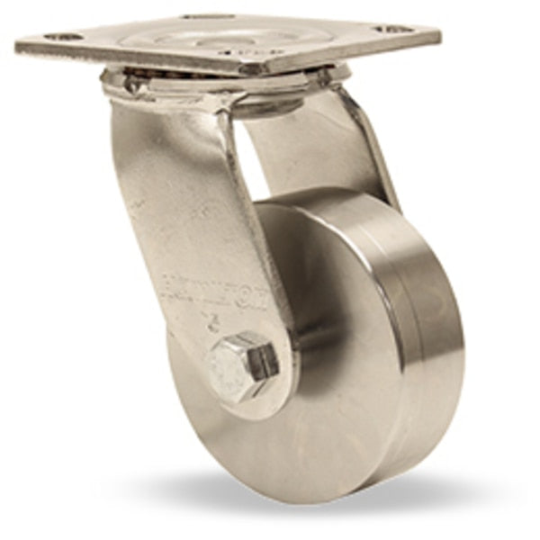 Swivel Sta 4X2 Hi-Heat Stainless Whl