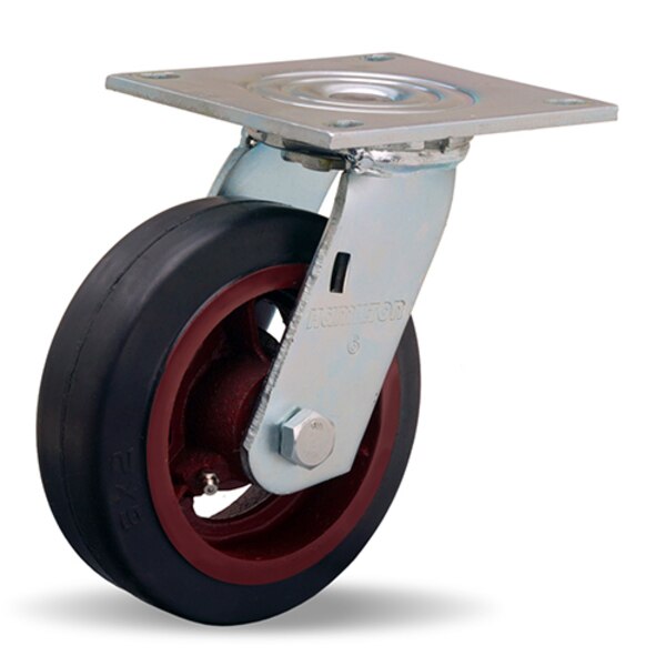 Medium Service Swivel Caster, 6