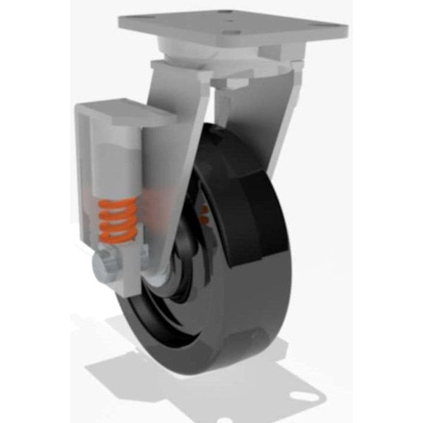 Swivel Spring, Loaded Ch 10X2-1/2 Plastex