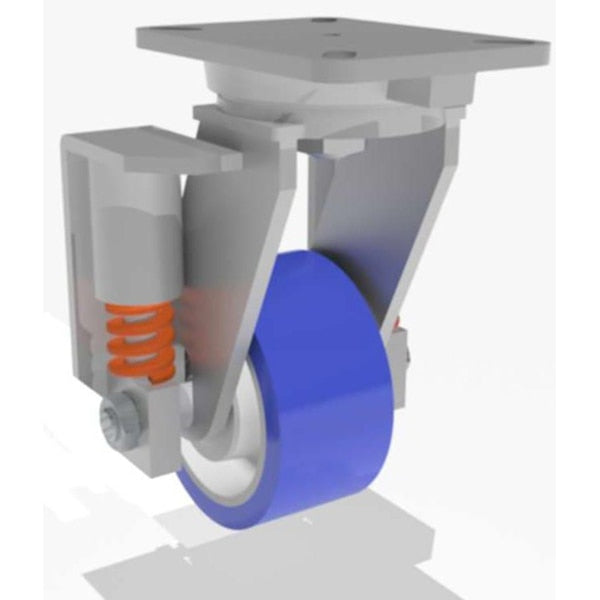 Swivel Spring, Loaded Ch 6X3 Poly-Soft