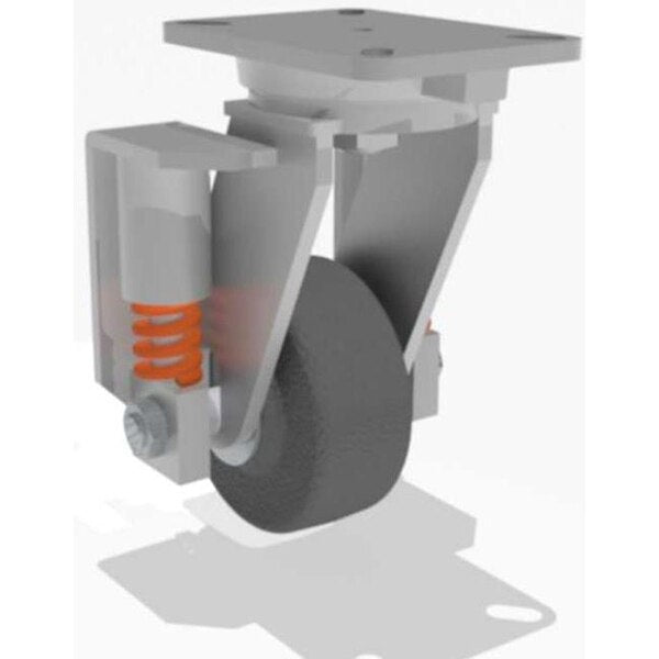 Swivel Spring, Loaded Ch 6X2-1/2 Plastex
