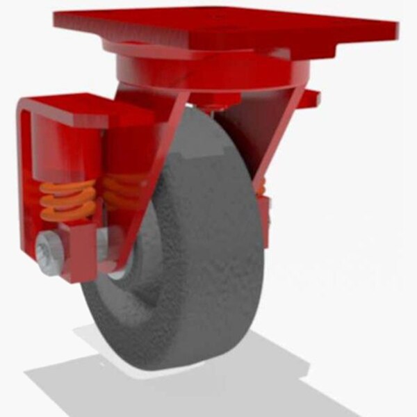 Swivel Spring, Loaded Hs 6X2 Plastex