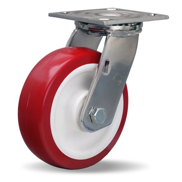 Stainless Steel Swivel Caster, 6