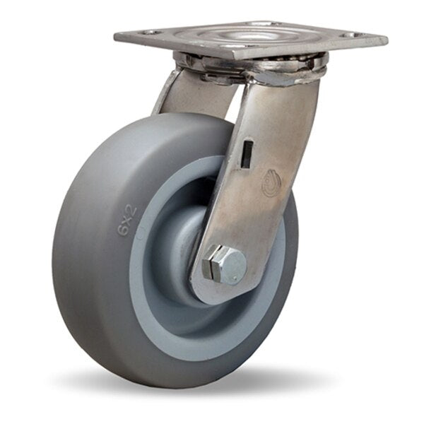 Stainless Steel Swivel Caster, 6