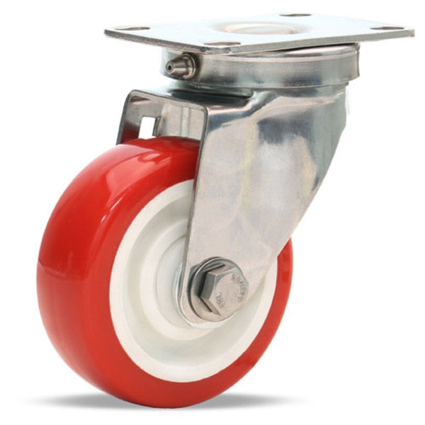 Stainless Steel Swivel Caster, 3 1/2