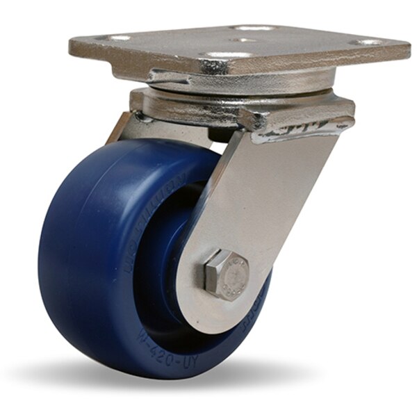 Stainless Steel Workhorse Swivel Caster, 4