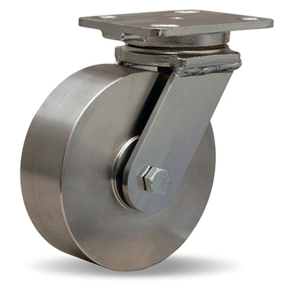 Stainless Steel Workhorse Swivel Caster, 6