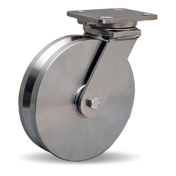 Stainless Steel Workhorse Swivel Caster, 8