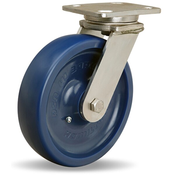 Stainless Steel Workhorse Swivel Caster, 8