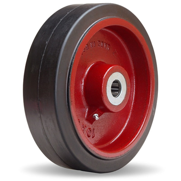 Mold On Rubber Wheel 10X3In W/ 1In Rb