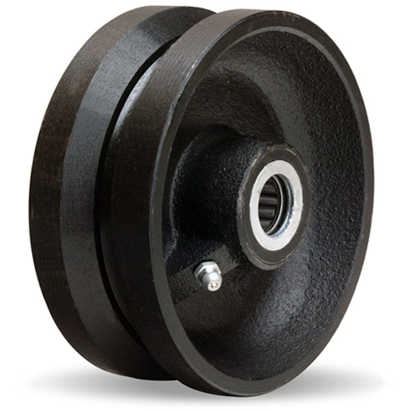 V Groove Wheel, 5X2 1/2Rb