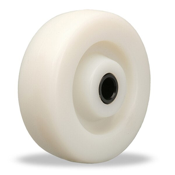 White Nylon Wheel, 6X2, 3/4Del