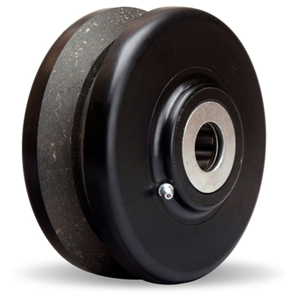 Plastex V-Groove Wheel, 6X2-1/2 1Rb