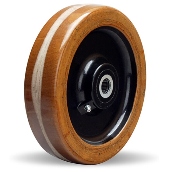 Plastex Wheel, 8X2 1-7/16Pb Laminated