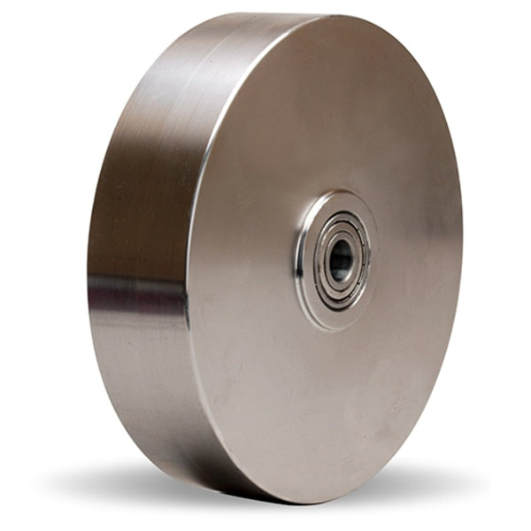 Stainless Stl Whl, 8X2 3/4 Plain Bore
